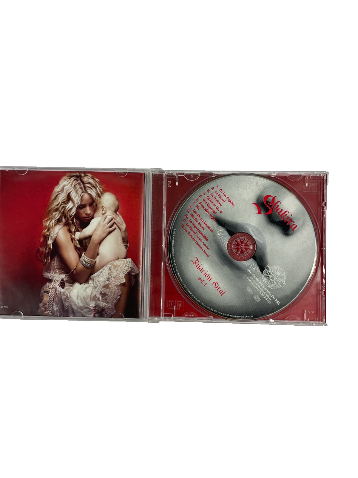 Shakira – Fijación Oral Vol. 1 En Tus Pupilas Obtener Un Sí Dia Especial CD#33