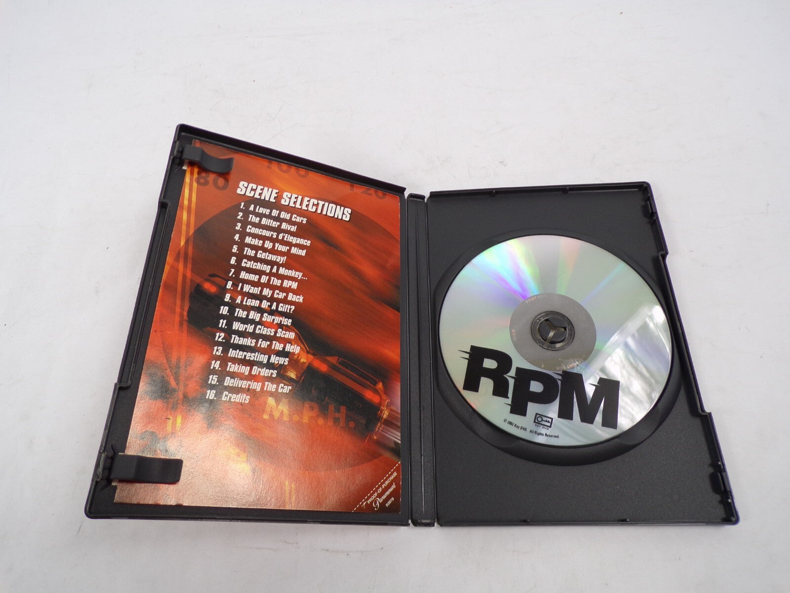 RPM Feel The Rush David Arquette Emmanuel Seigner Famke Janssen DVD Movies
