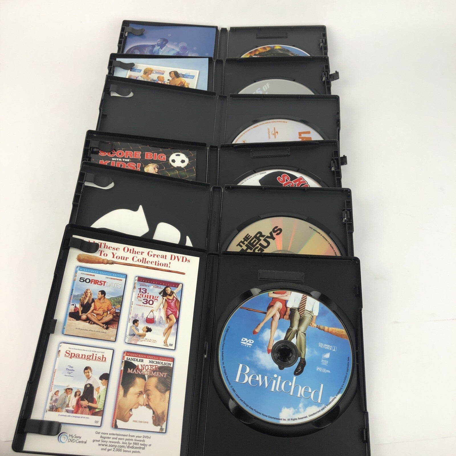 6 x Will Ferrell DVD Lot * Talladega Nights, Blades of Glory, The Other Guys +++