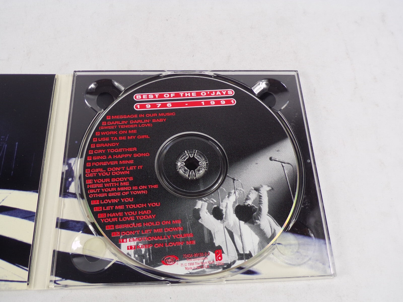 Best Of THe O'Jays Message In Your Music Work On Me Let Me Touch You CD#54