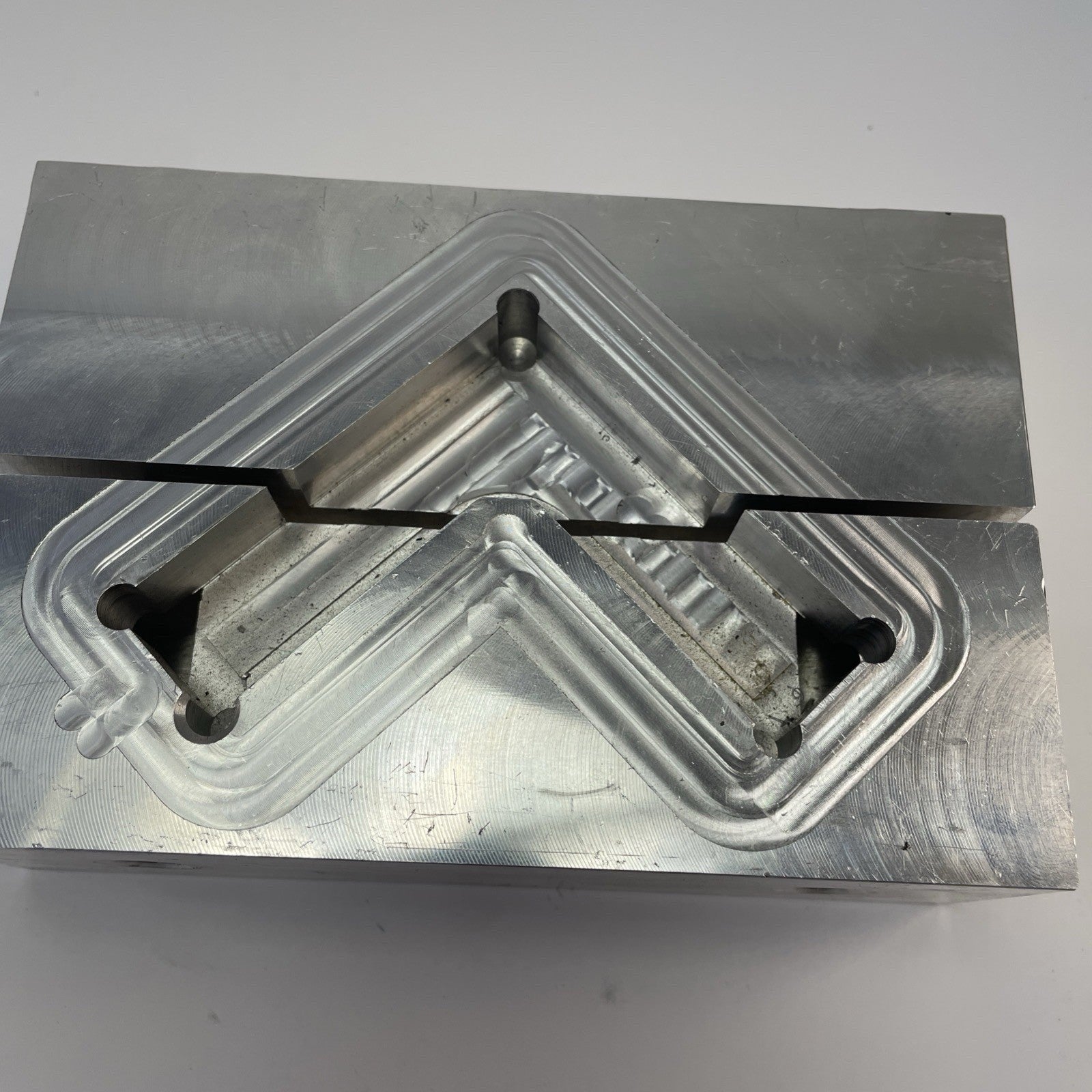 6" x 2" x 1.7/8" Machined Aluminum Vise Jaws For Kurt / Haas / Shars 6" Vises