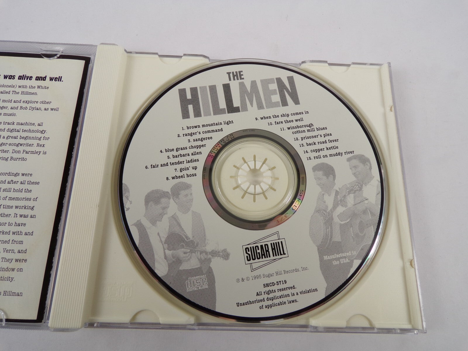 The Chris Hillmon Vern Gosdin Rex Gosdin Don Parmley Hillmen Copper Kettle CD#60
