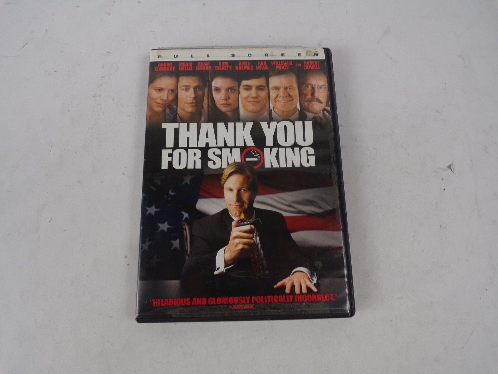 Thank You For SmoKing "Hilarious And Gloriously Politically Incorrect"DVD Movies