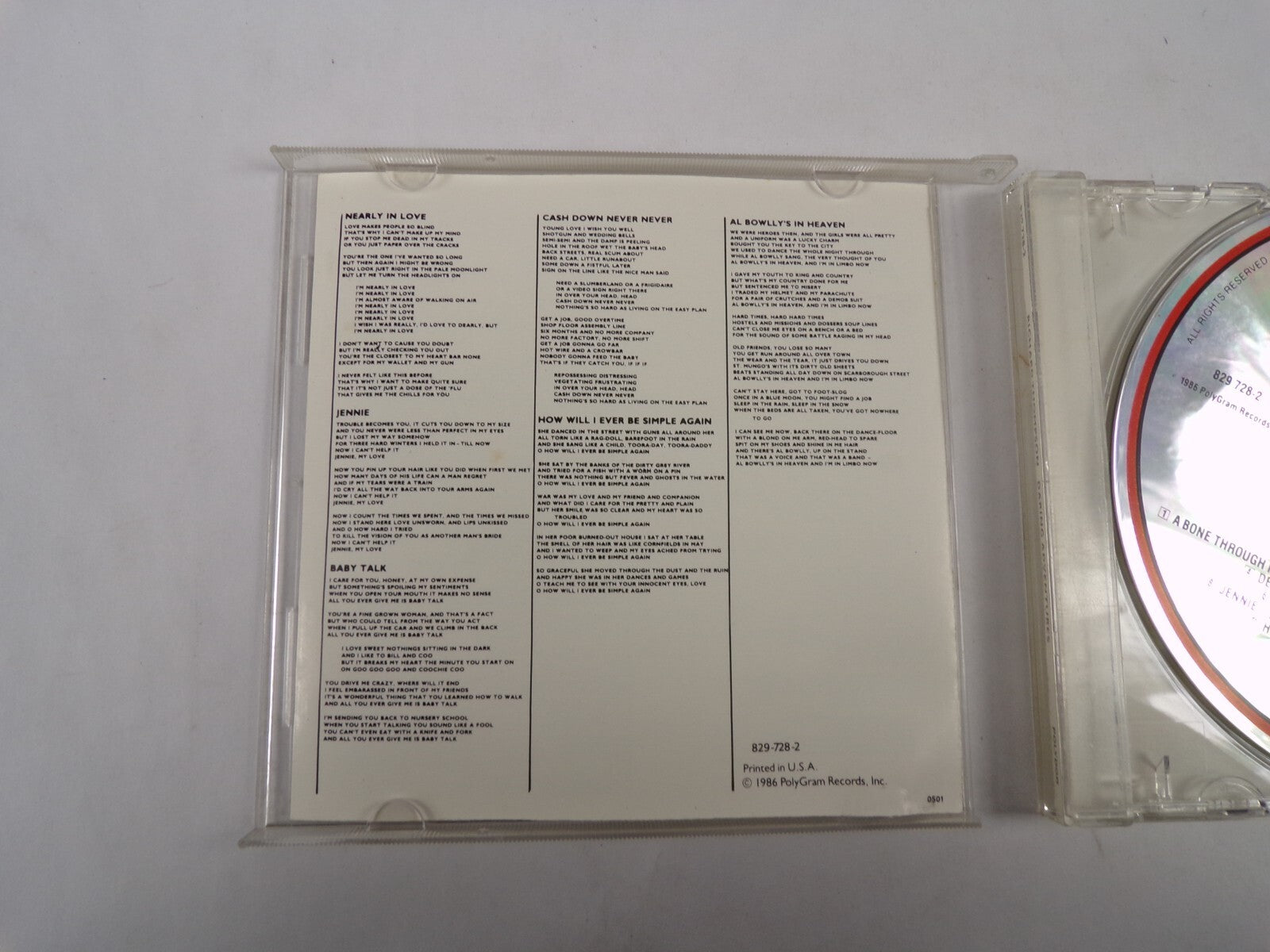 Richard Thompson DarinG Adventures A Bone Through Her Nose Valerie Jennie CD#59