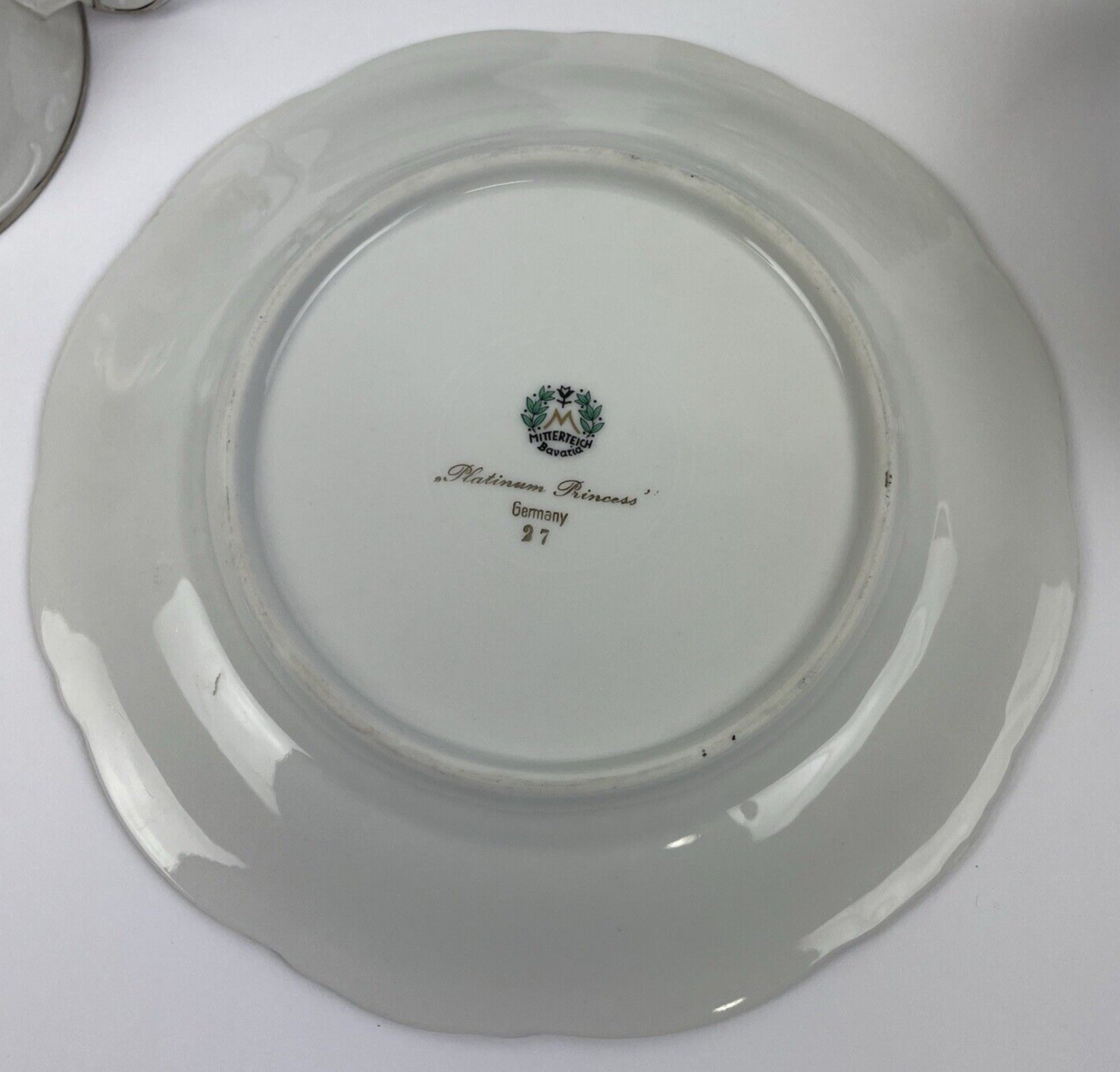 Lot 16 x Mitterteich Z & Co. Bavaria Silver Lark Bowls Plates Tea Cup Elegance