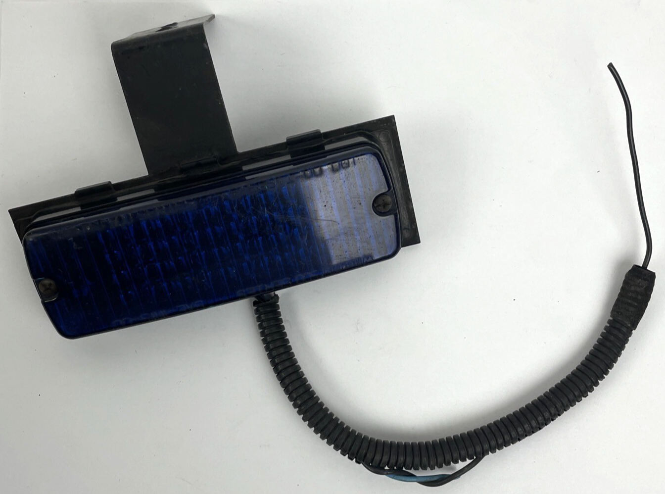 Whelen SmartLED 500 blue warning light bracket mounted