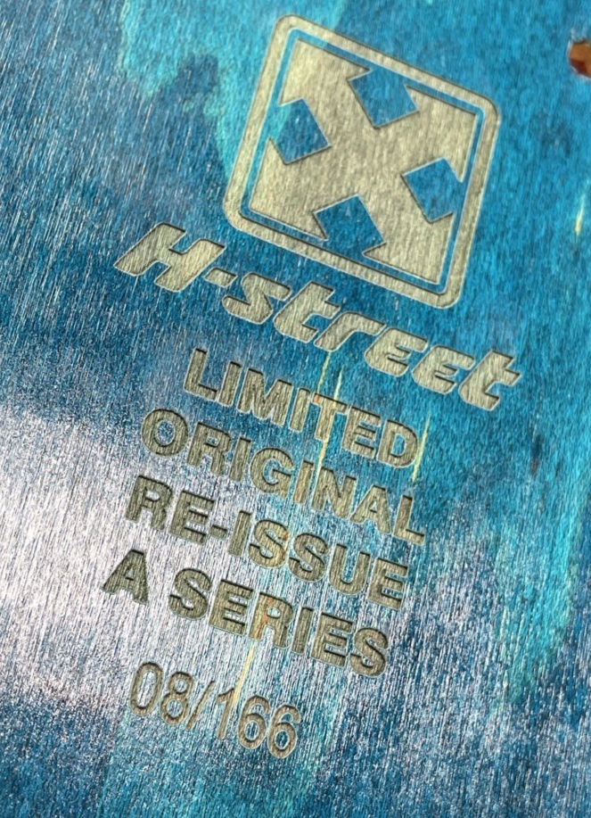 RON ALLEN "INSANE" RE-Issue Deck H-Street Skateboards Watson Laminates 08 / 166