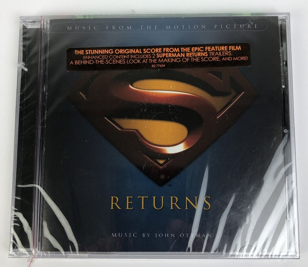 NEW SEALED * Superman Returns Music by John Ottman CD 2006 Movie Soundtrack DC