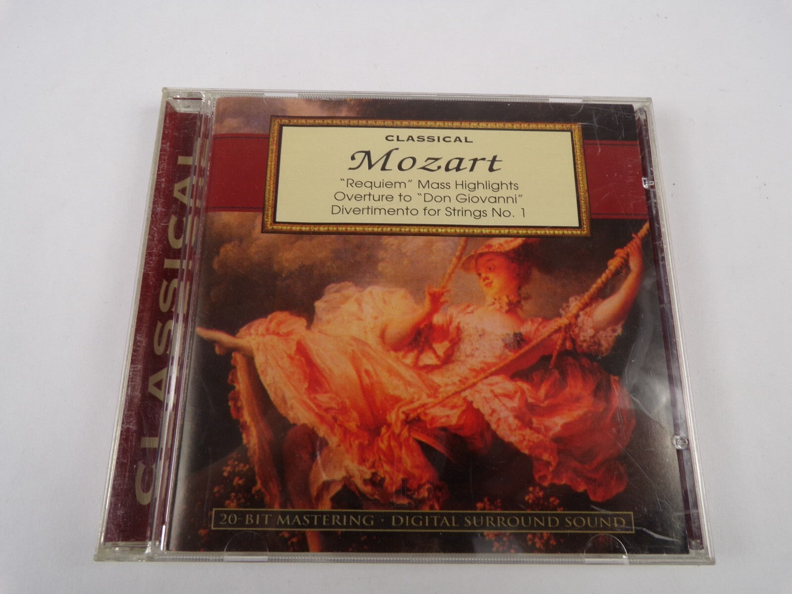 Classical Mozart Overture To Don Giovanni Violin Concerto No 3 CD#22