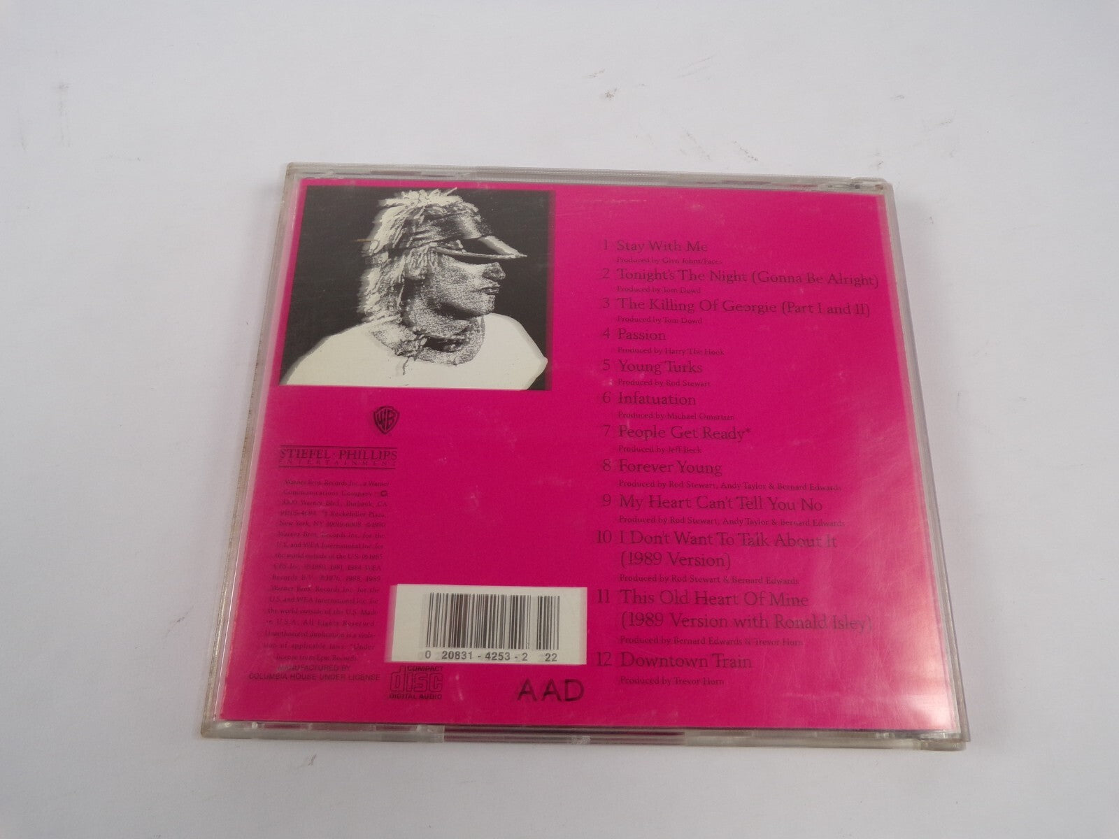 Rod Stewart Downtown Train Selections From The Story Teller Anthology CD#47