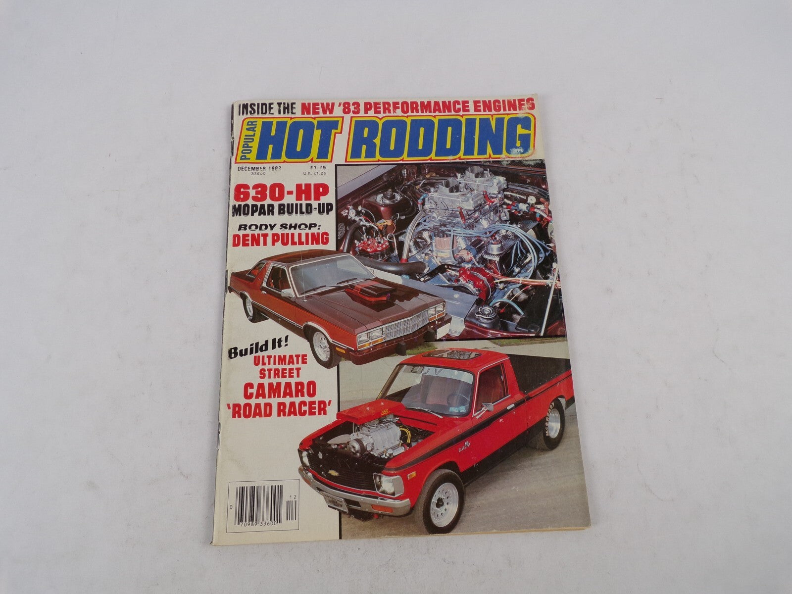 Decemeber 1982 Hot Rod Magazine Inside The New '83 Performance Engines 630-HP