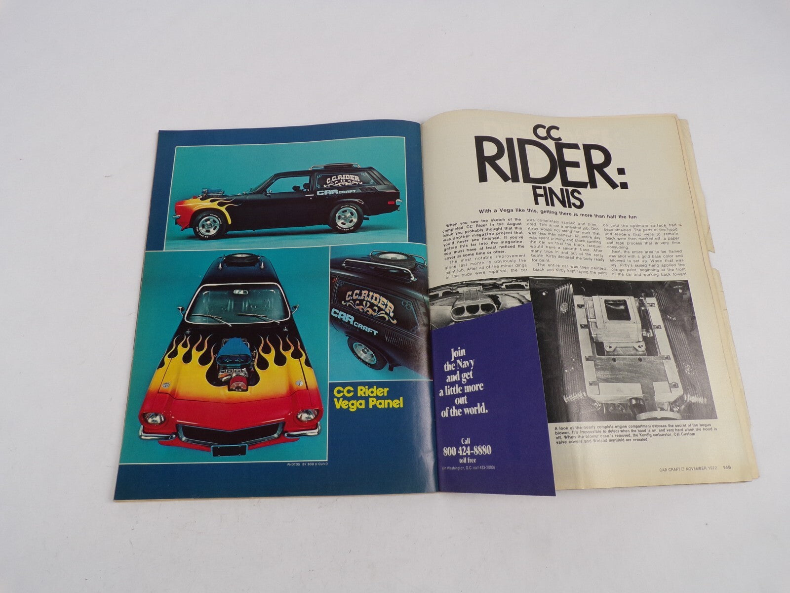 November 1972 Car Craft Oldsmobile Introduces Cutlass Salon, Its Not Like Any