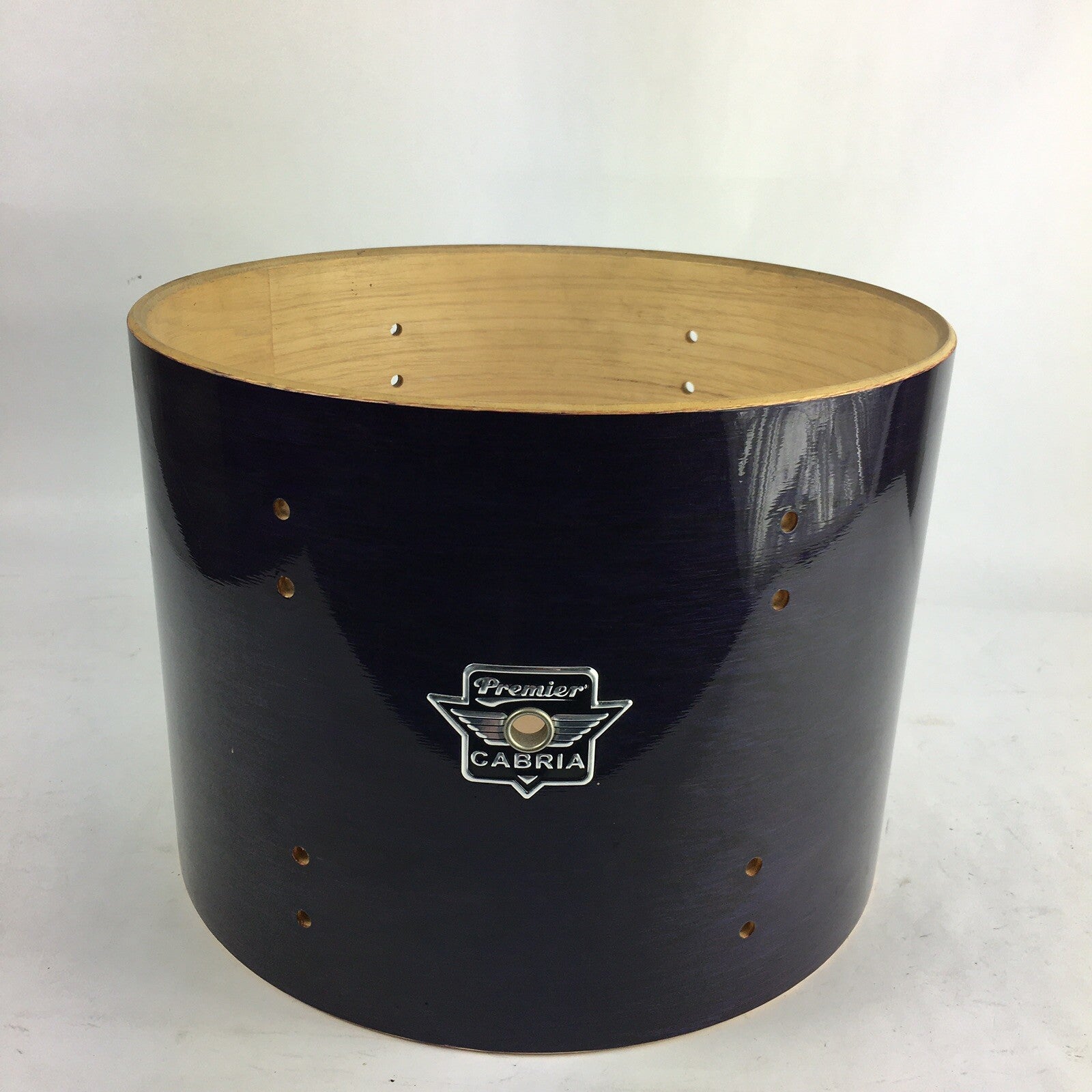 Premier Cabria Birch 12” X 9” Tom Drum Purple Violet stain