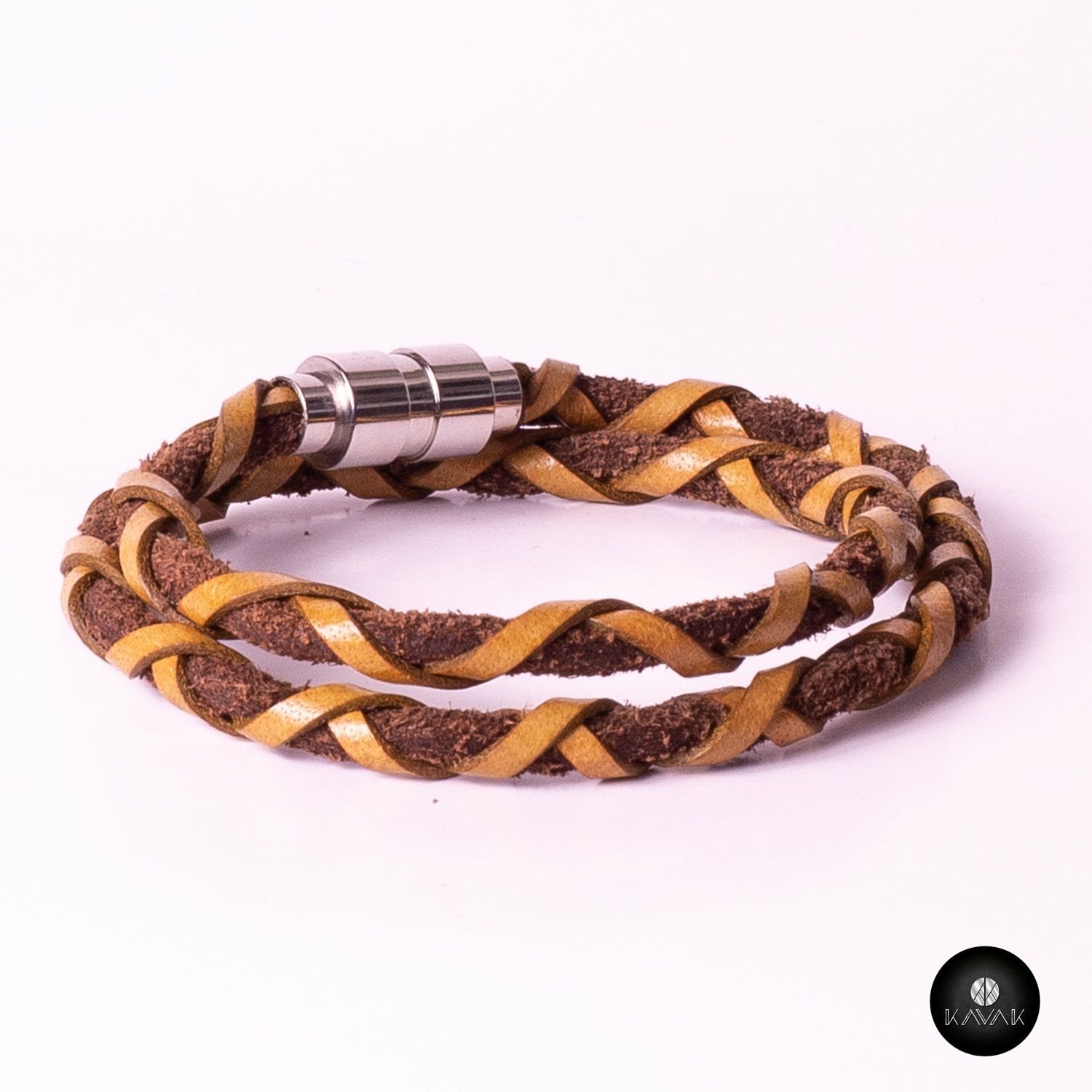 Kavak - Handmade Dense Yellow Cord Adjustable Women's Bracelet