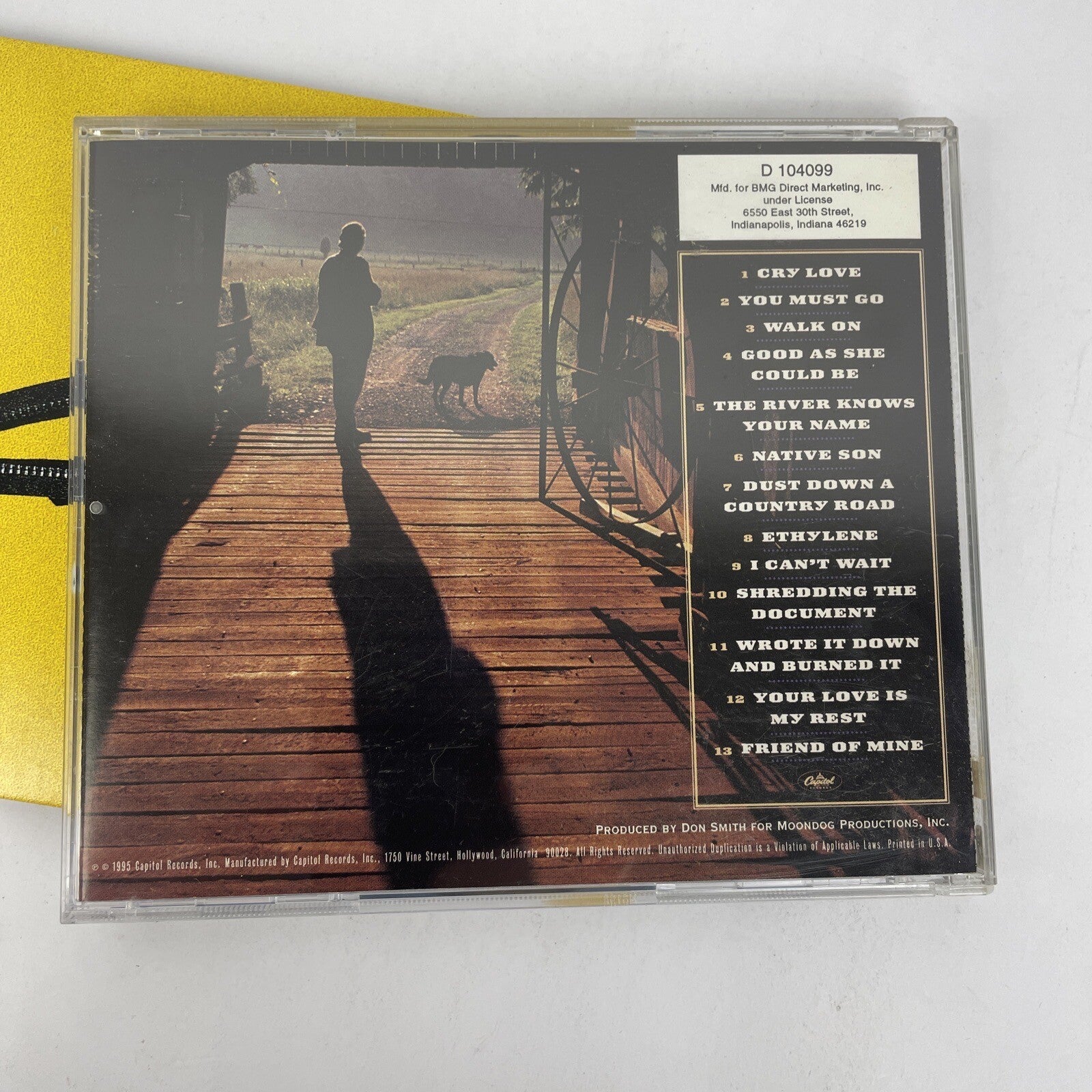 2 x John Hiatt Audio CD Lot - Walk On 1995 Capitol Records - Little Head 1997