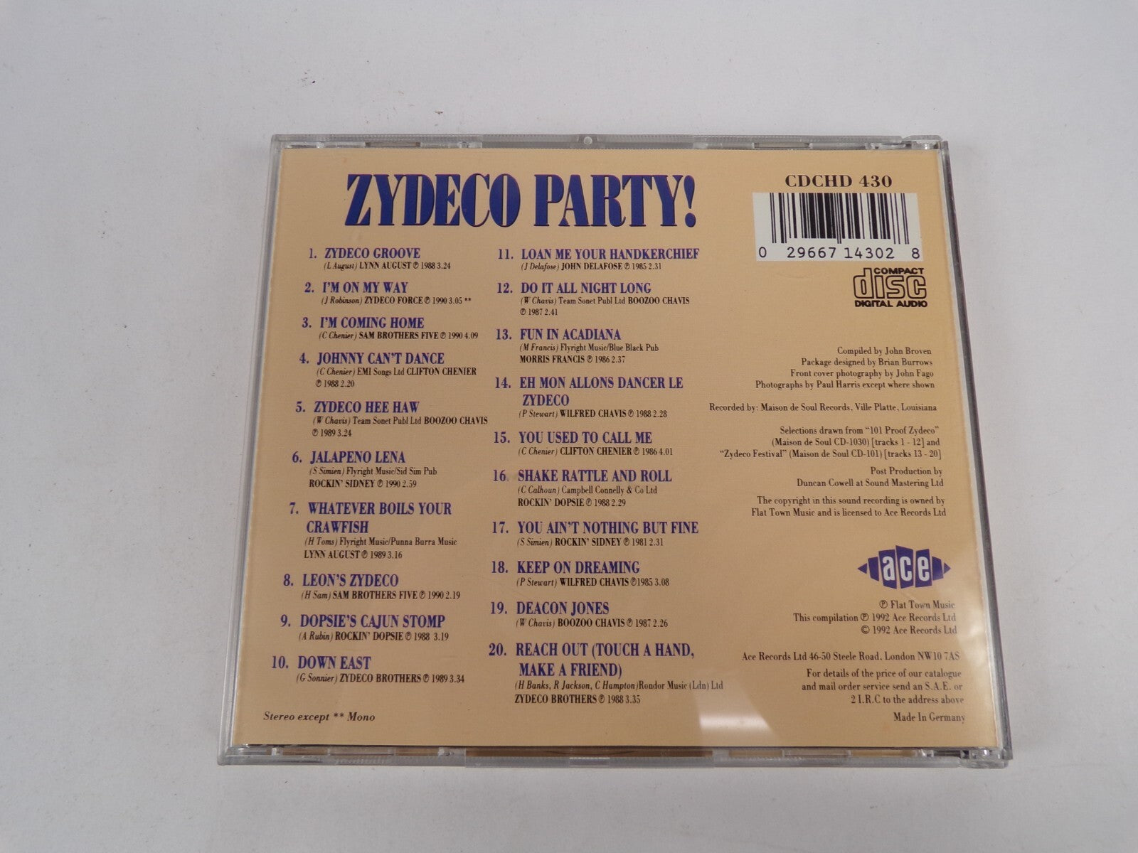 Zydeco Party! CD #21