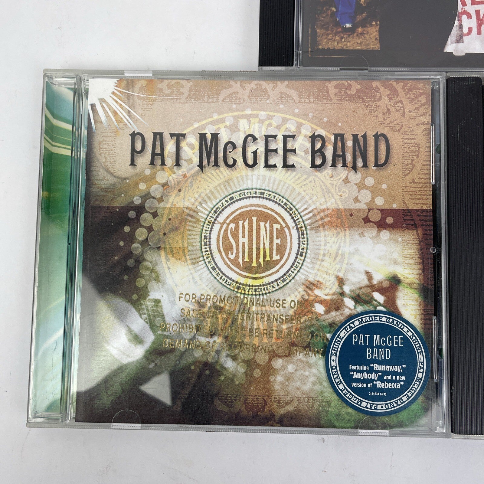 3 x Pat McGee Band CD lot - Shine 2000 - Save Me 2005 - General admission 1998 M