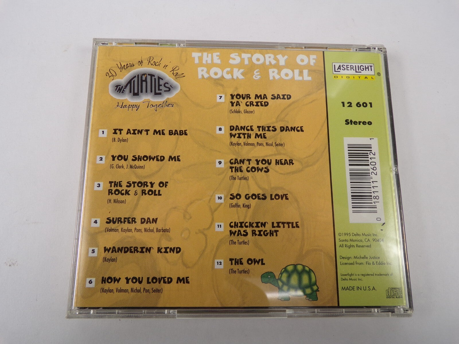 The Turtles The Story Of Rock & Roll It Ain't Me Babe Surfer Dan CD#56
