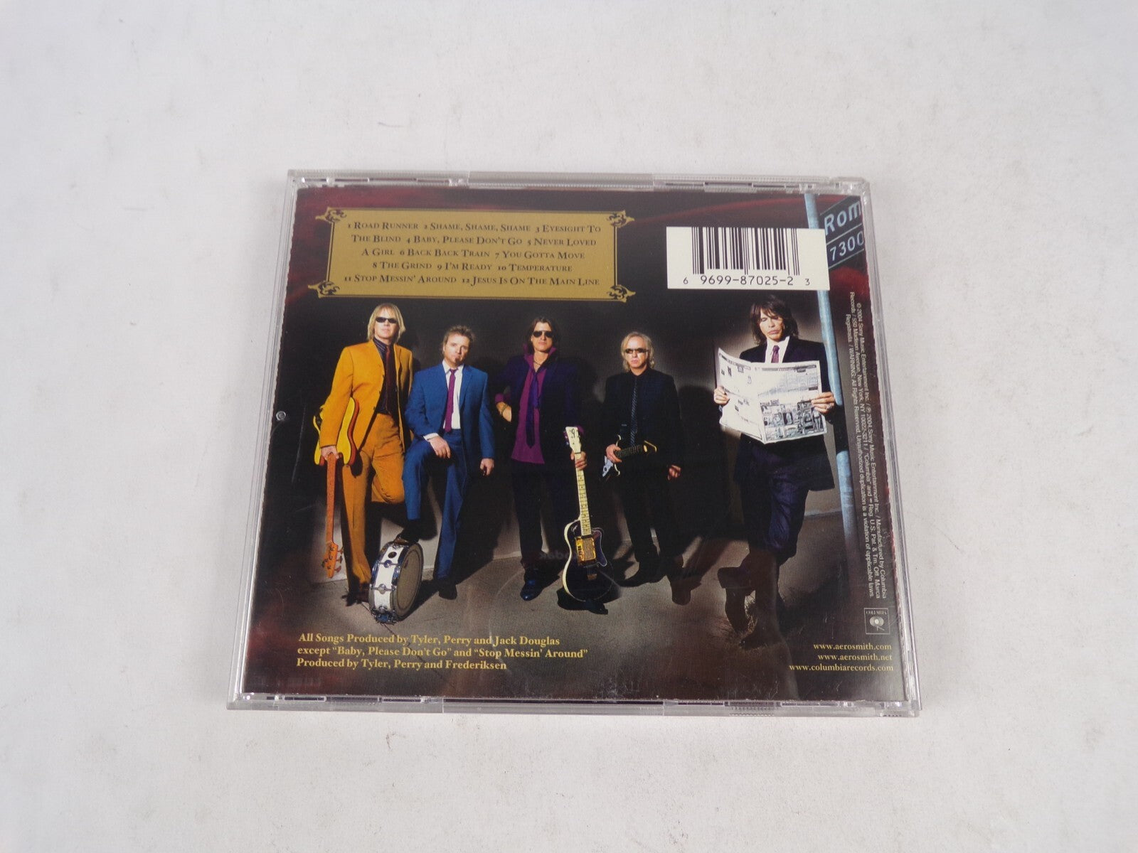 Aerosmith Honkin On Bobo Road Runner Shame Shame Eyesight To The Blind CD#54