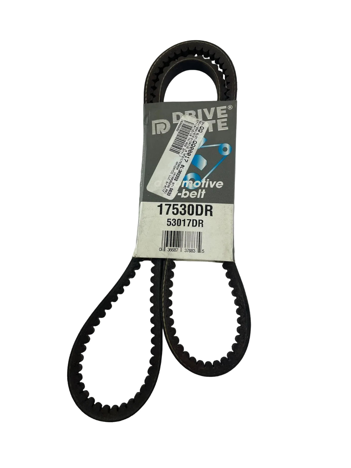 Dayco Drive Rite 17530DR 53017DR premium utility V-belt OEM replacement belt for automotive industrial and utility equipment A10
