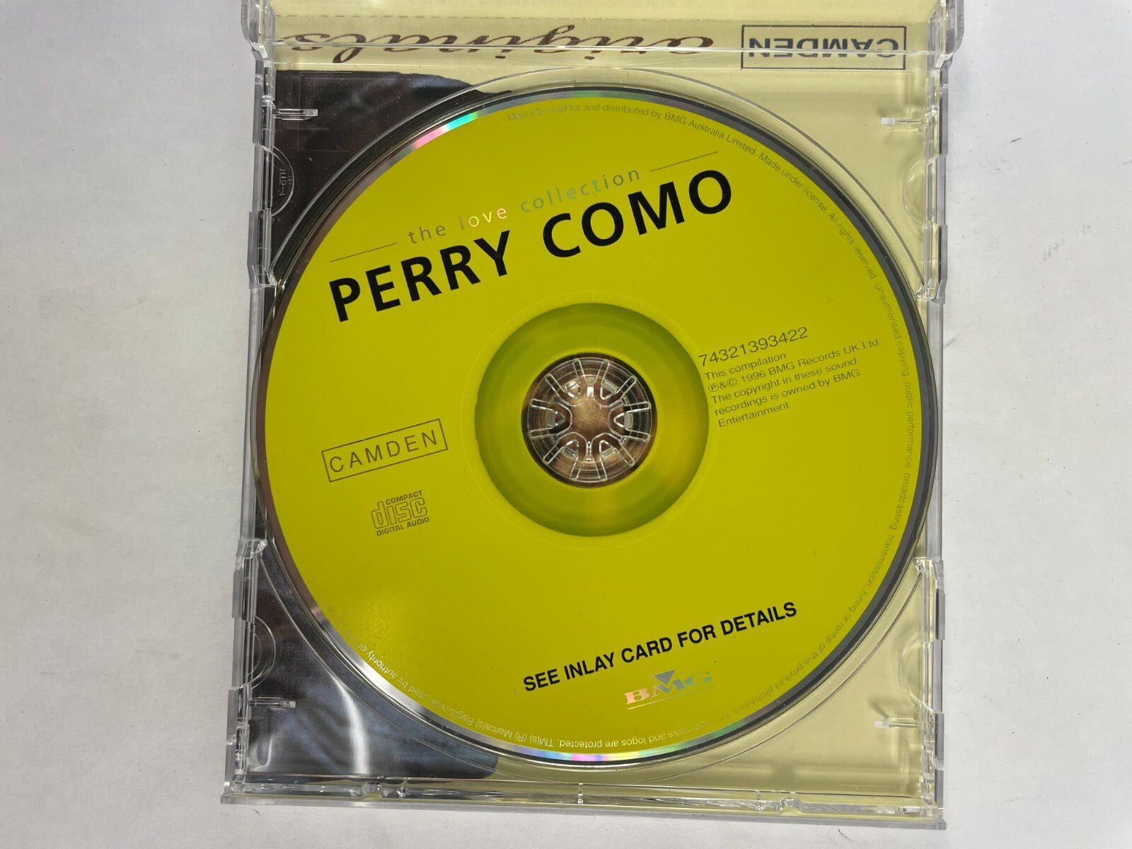 The Love Collection Perry Como The Best Of Times Days Of Wine And Roses WhaCD#72