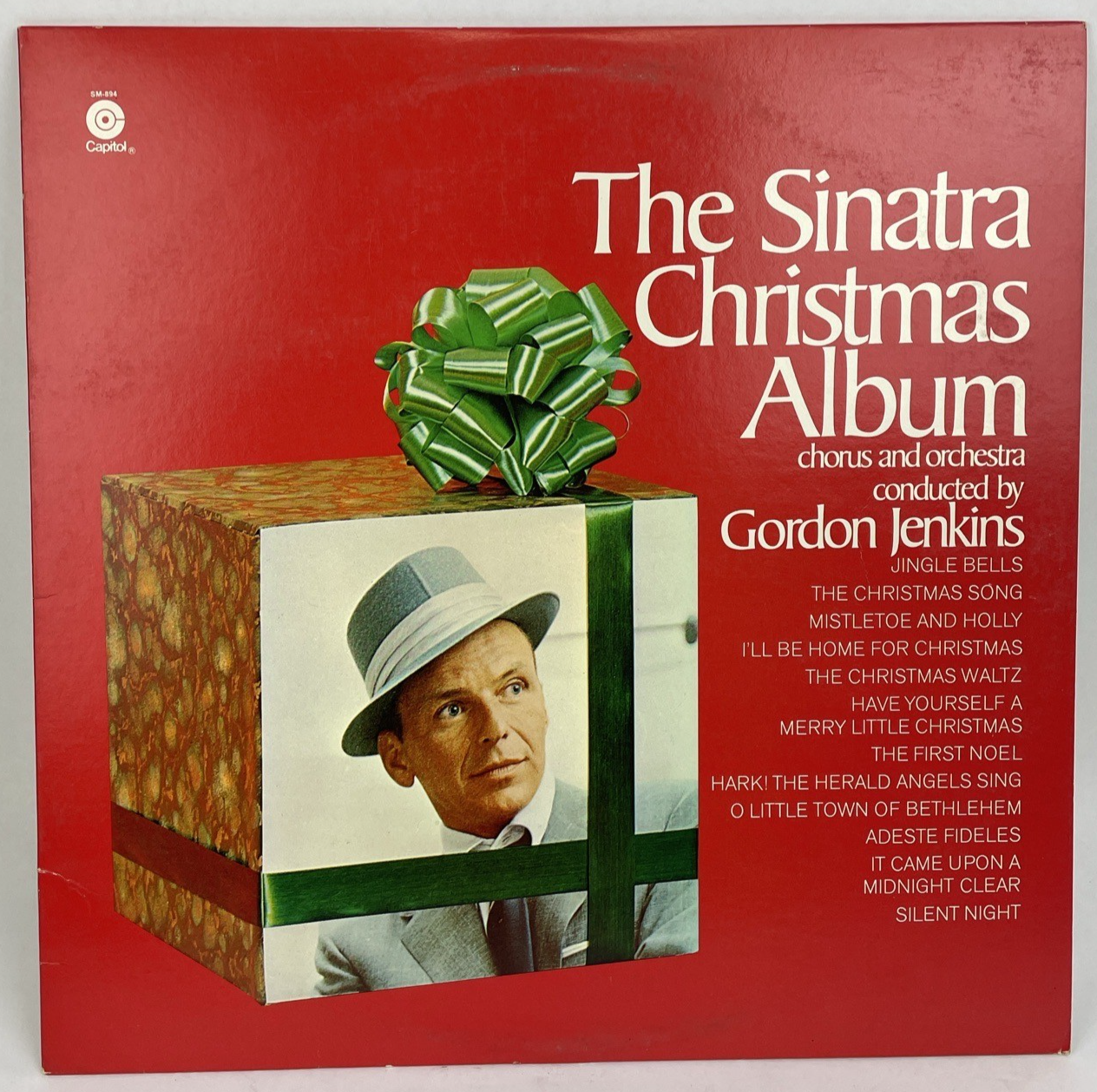 FRANK SINATRA The Sinatra Christmas Album Capitol LP SM-894 EX Holiday Record