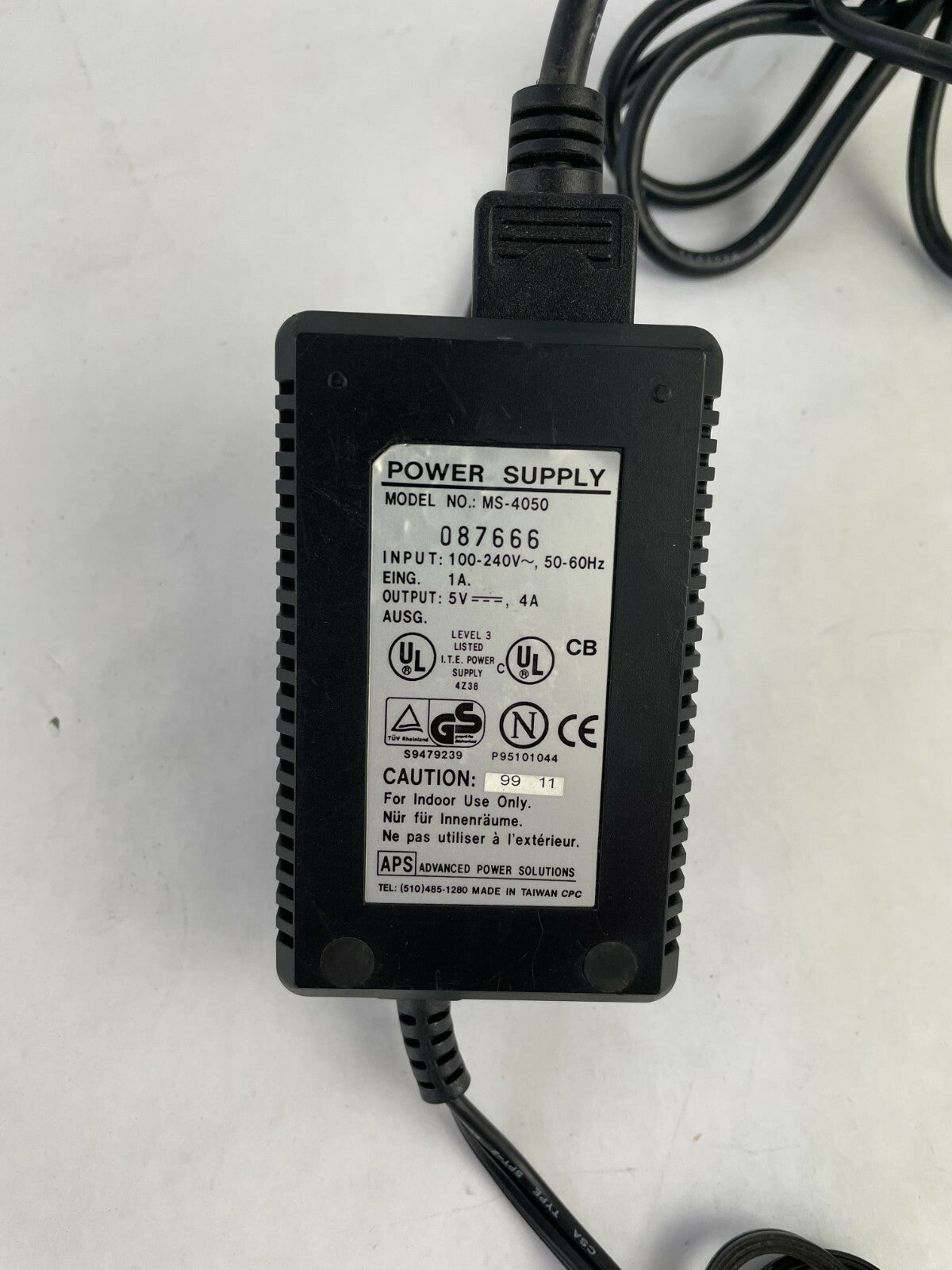 Genuine AC Adapter MS-4050 Output 5 V 4 A Power Supply Adapter A70