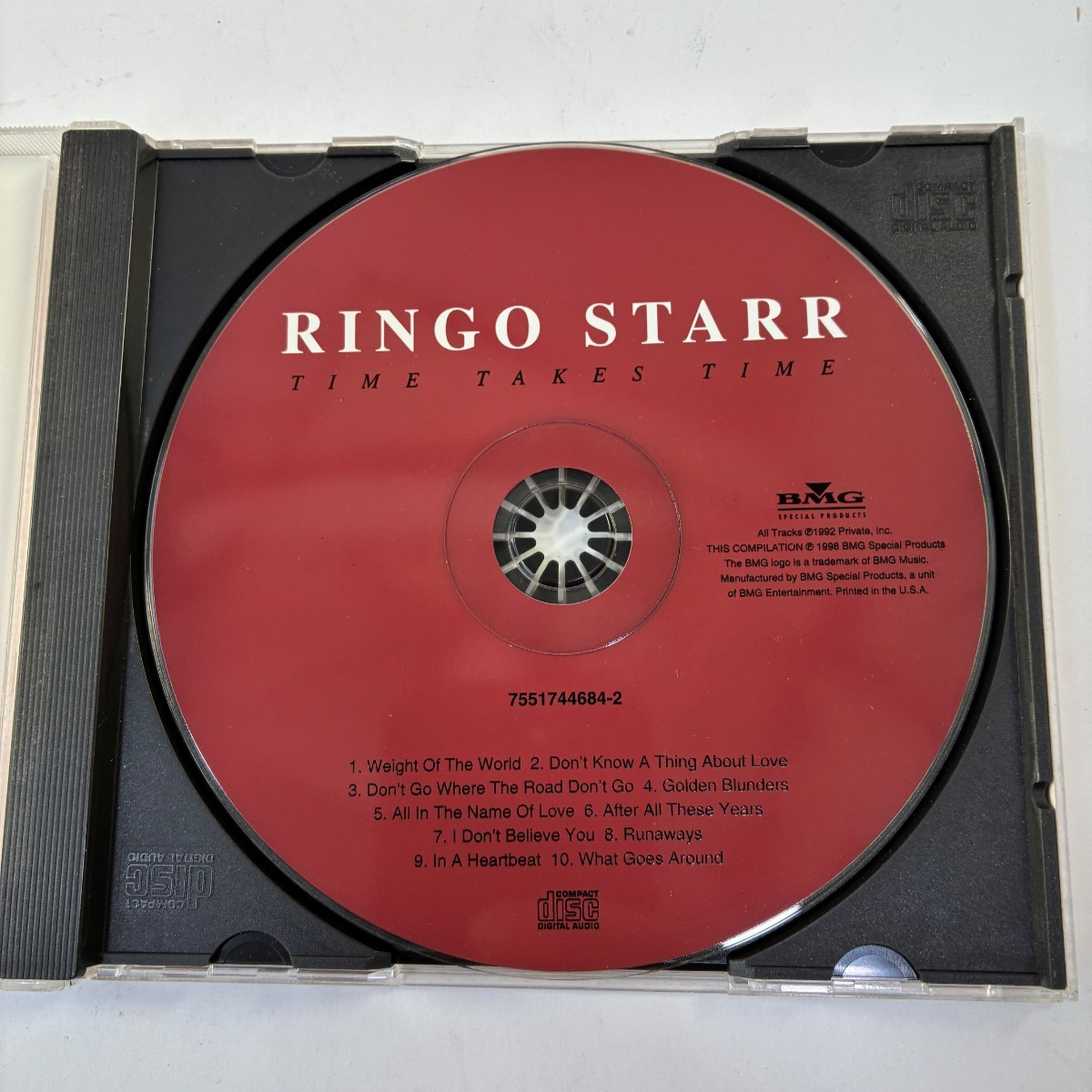 Ringo Starr Time Takes Time BMG CD 1998