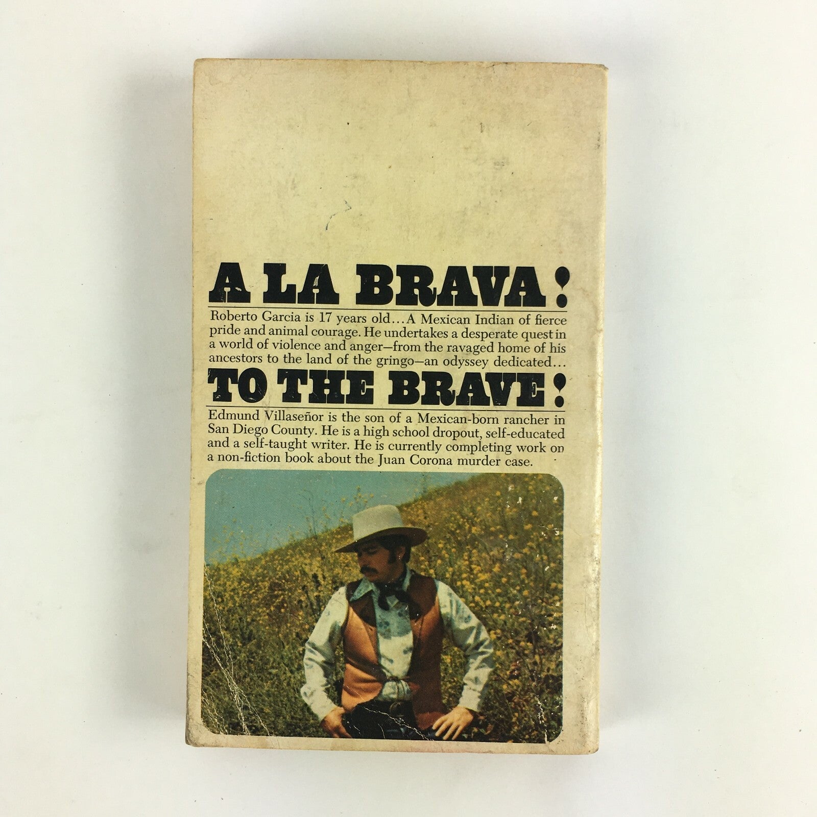 The First Great Chicano Novel ! Macho by Edmund Villasenor