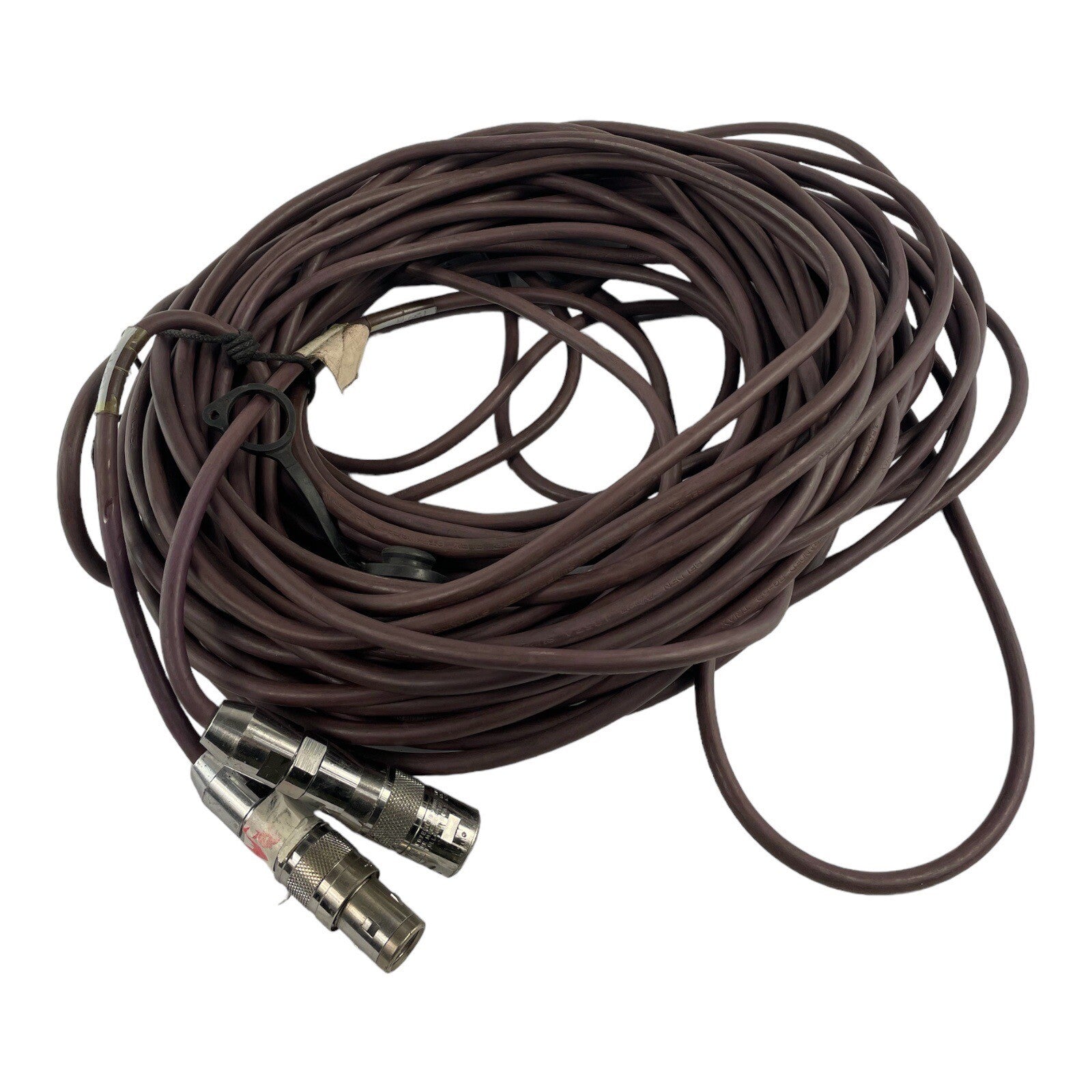 ADC 100ft Commscope TCP-B38 ProAx Triaxial Male & Female Camera Connector 75 ohm