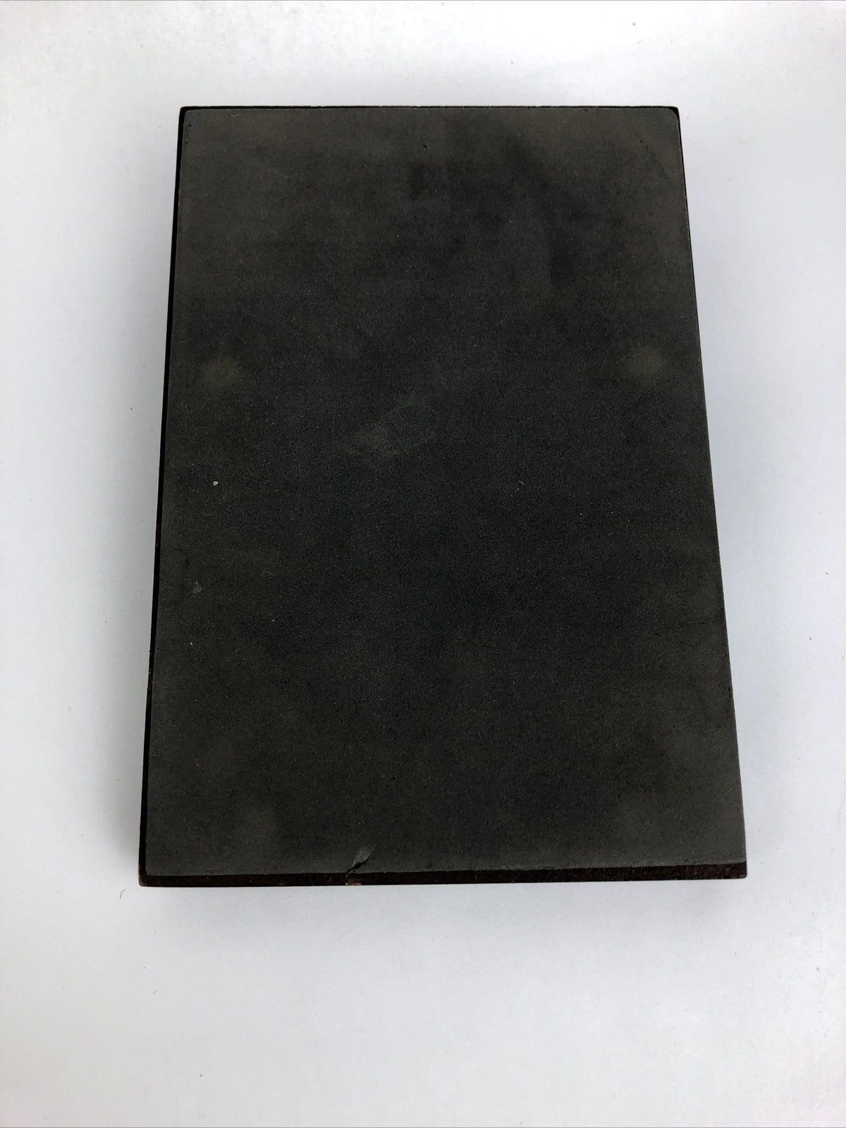 RARE Aluminum Forever Desk Calendar Business Card and Post it Note Holder LOOK