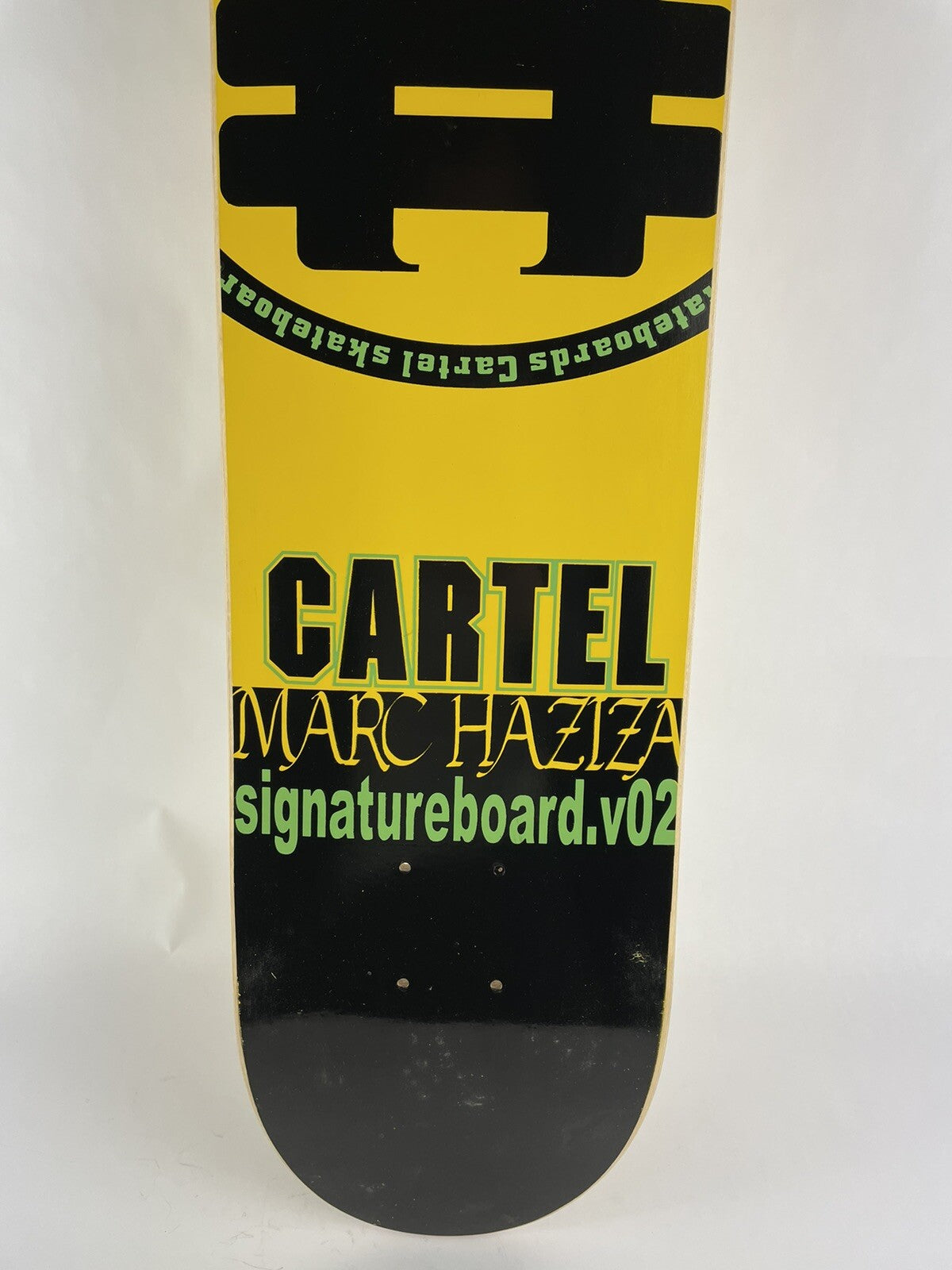 Marc Haziza Cartel Skateboards Pro Model Skateboard Deck 7.875 x 31.25" 1999