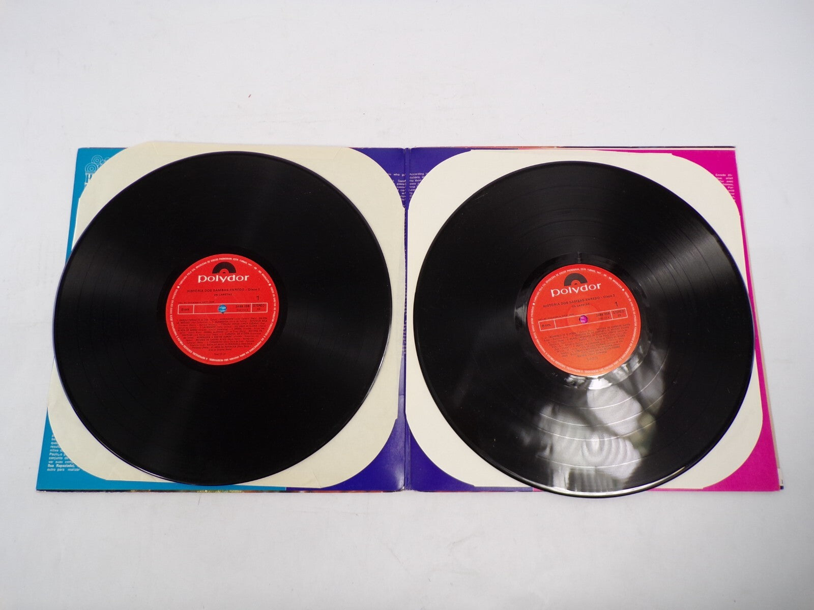Historia Dos Sambas Enredo Phonogram Musicassete Stereo Vinyl Record