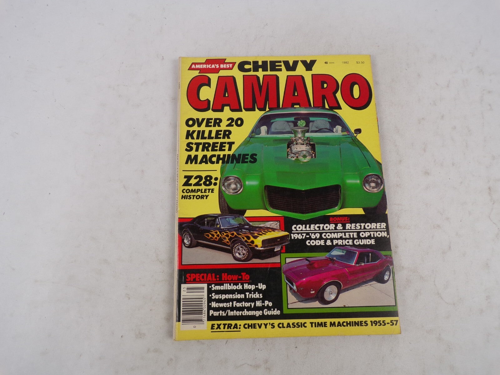 September 1982 Chevy Camaro Over 20 Killer Street Machines Z28: Complete History