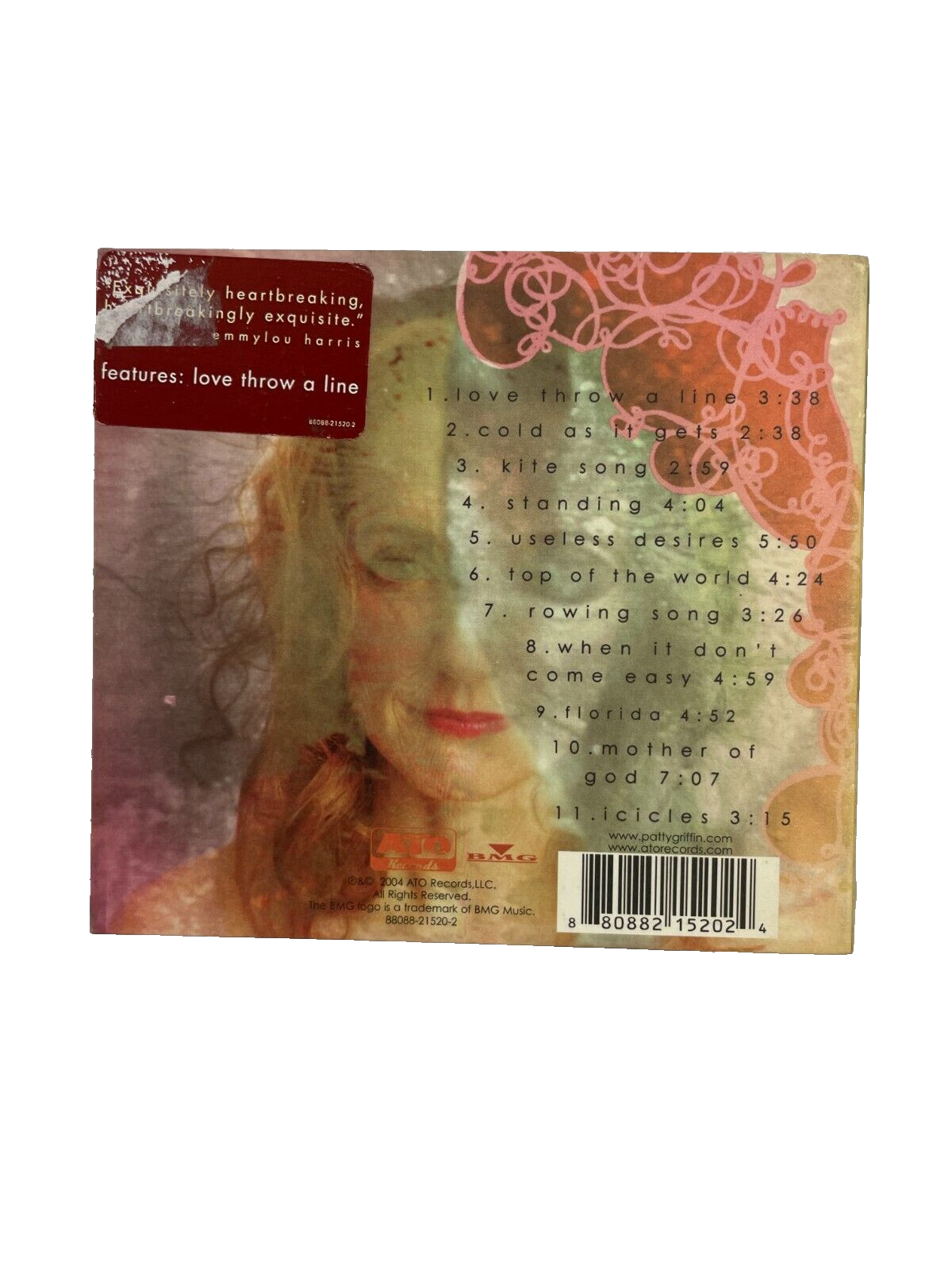 Patty Griffin Impossibe Dream Love Throw A Line Kite Song Standing Florida #F-G