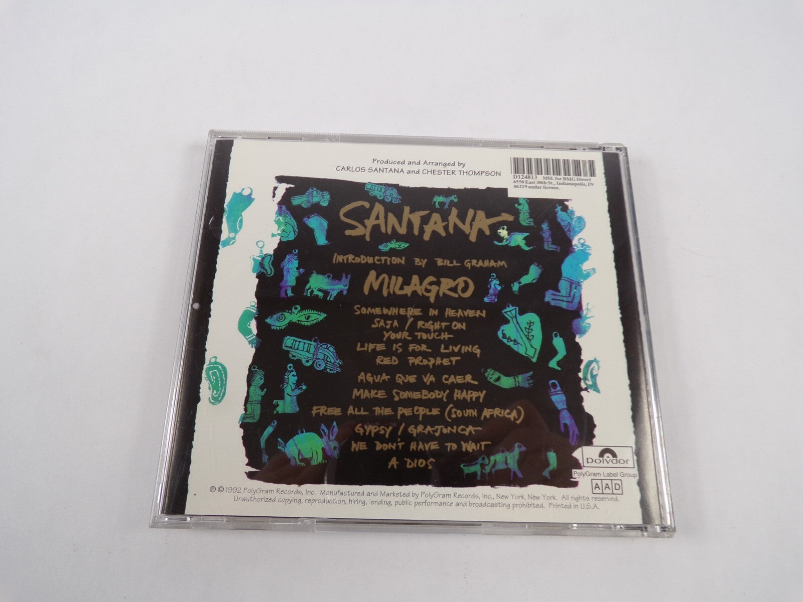 Milagro Santana Some Where In Heaven Red Prophet Gypsy A Dios Saja CD#47