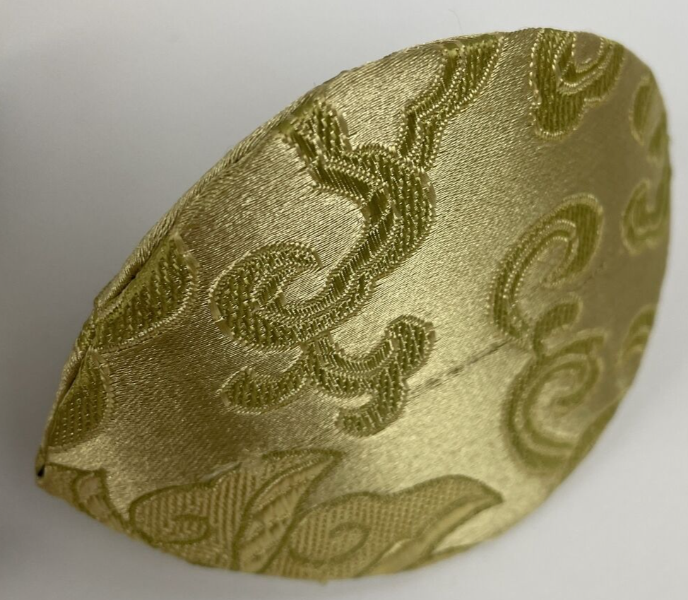 Chinese Silk Coin Purse And Silk Lipstick Holder with Mirror & Pouch VGC LOOK
