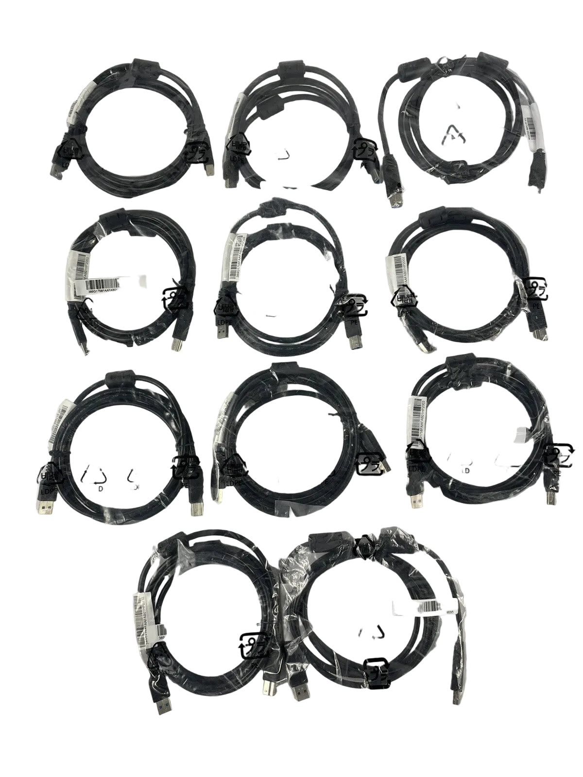Lot of 10 6FT USB 3.0 Type A male to B male cables 1.8M