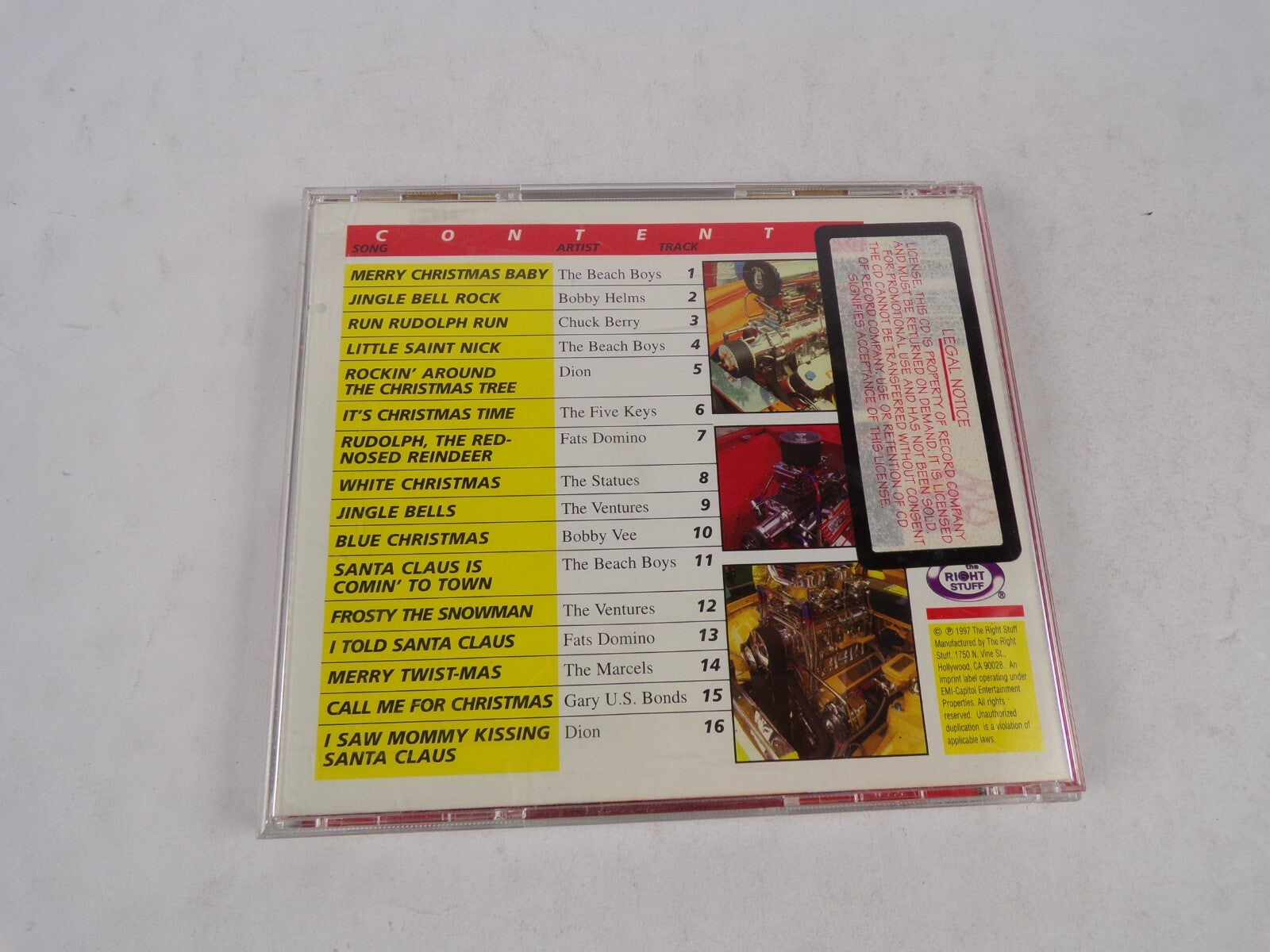 Blow Away The Christmas Blues Hot Rod Holiday Santa's Sleigh Was Never LikeCD#22