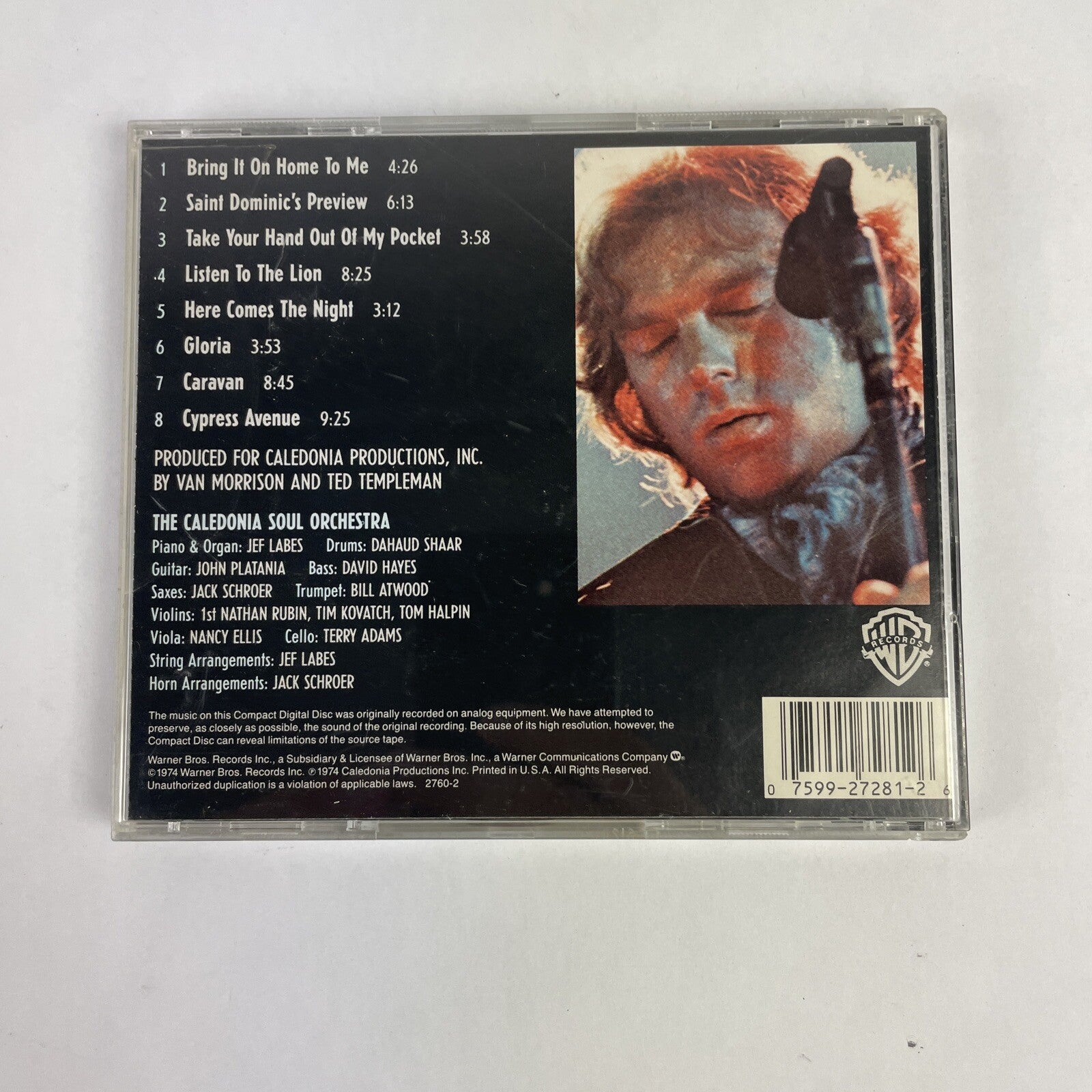Van Morrison - It's Too Late To Stop Now Vol. 2 CD #16