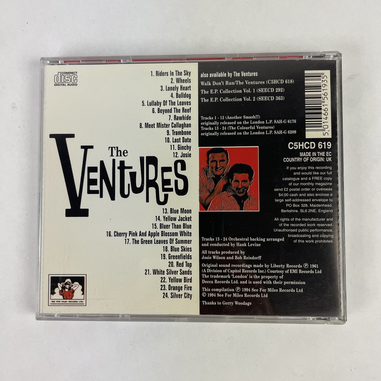 The Ventures Another Smash!!!/ The Colourful Ventures Dual CD #17