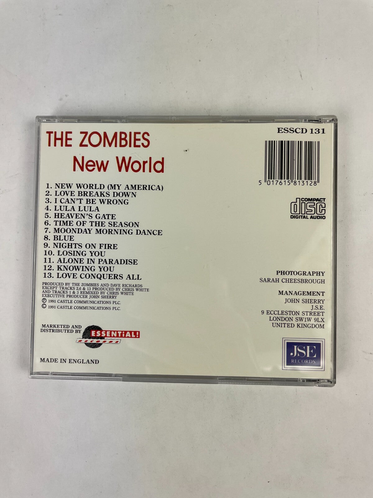 The Zombies New World CD #4