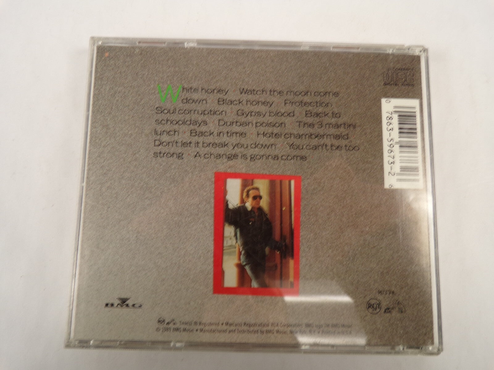 Graham Parker Live Alone In America White Honey Black Honey CD#54