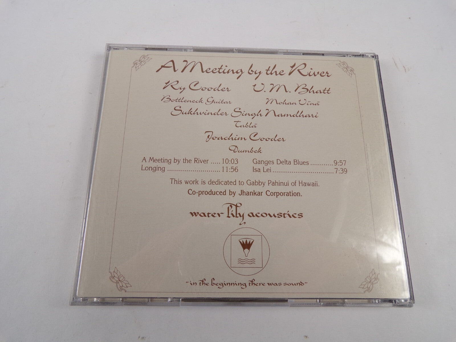 A Meeting By The River A Meeting By The River Longing Ganges Delta Blues CD#62