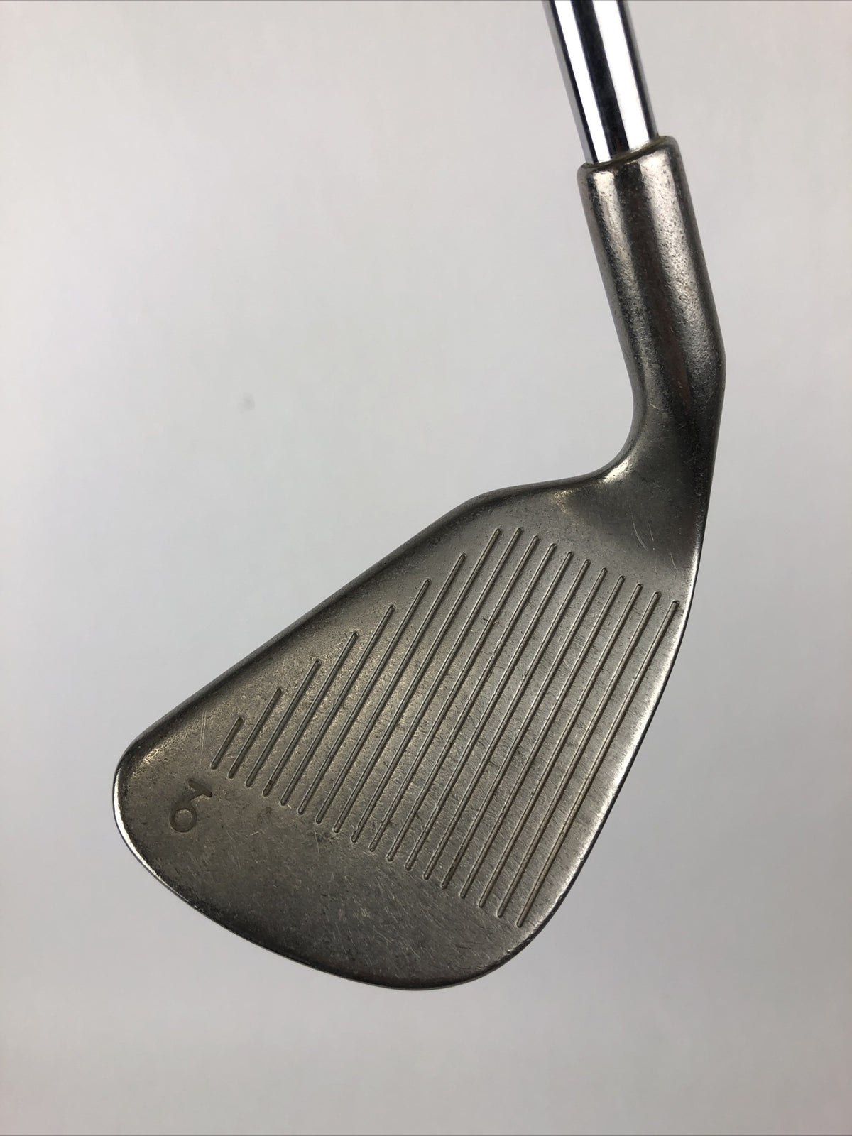RH Ping Eye 2 Black Dot Single 9 Iron Stiff ZZ Lite Shaft w Chamois Jumbo Gripe