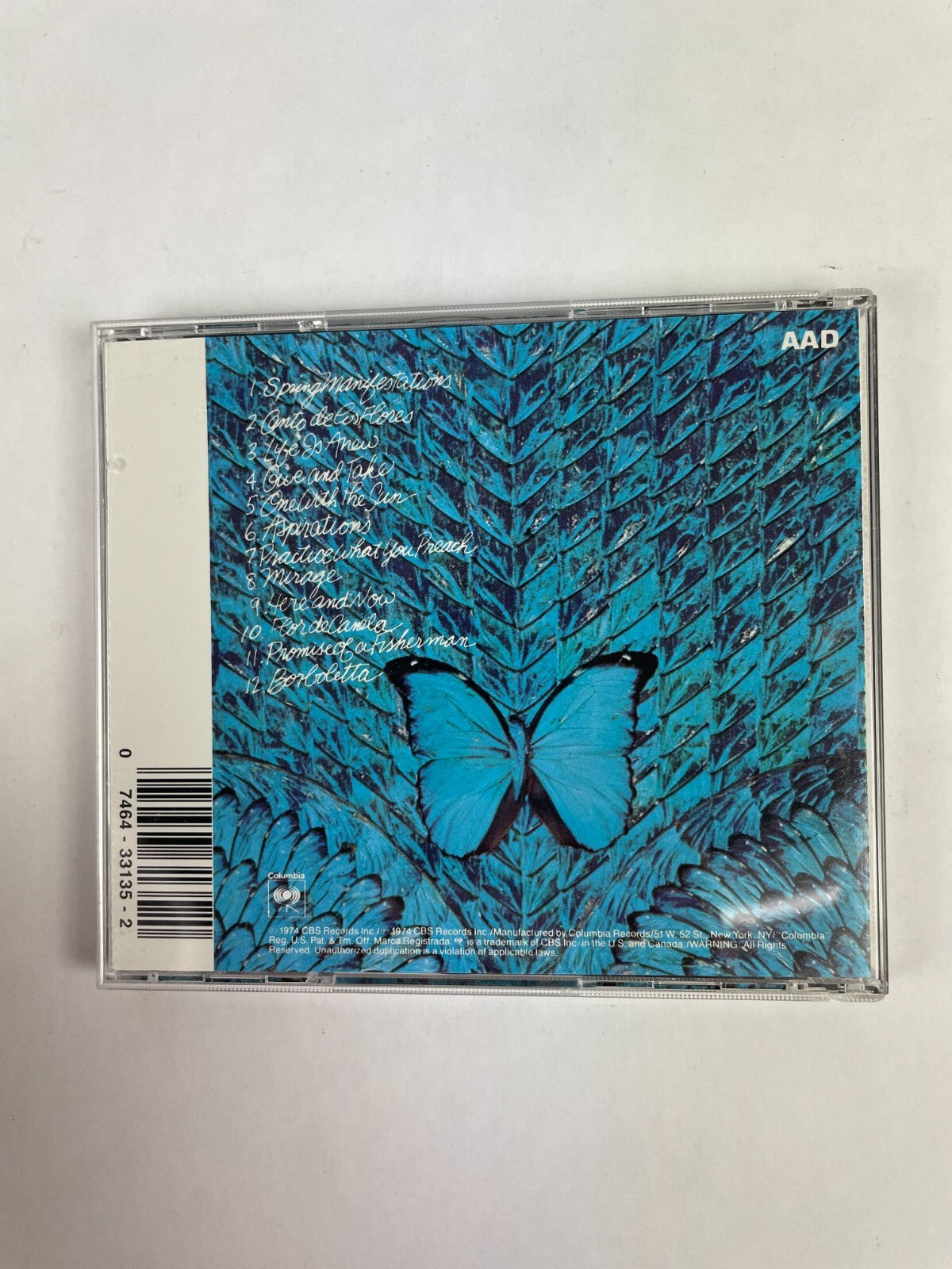 Santana Borboletta Life Is A New CD #5