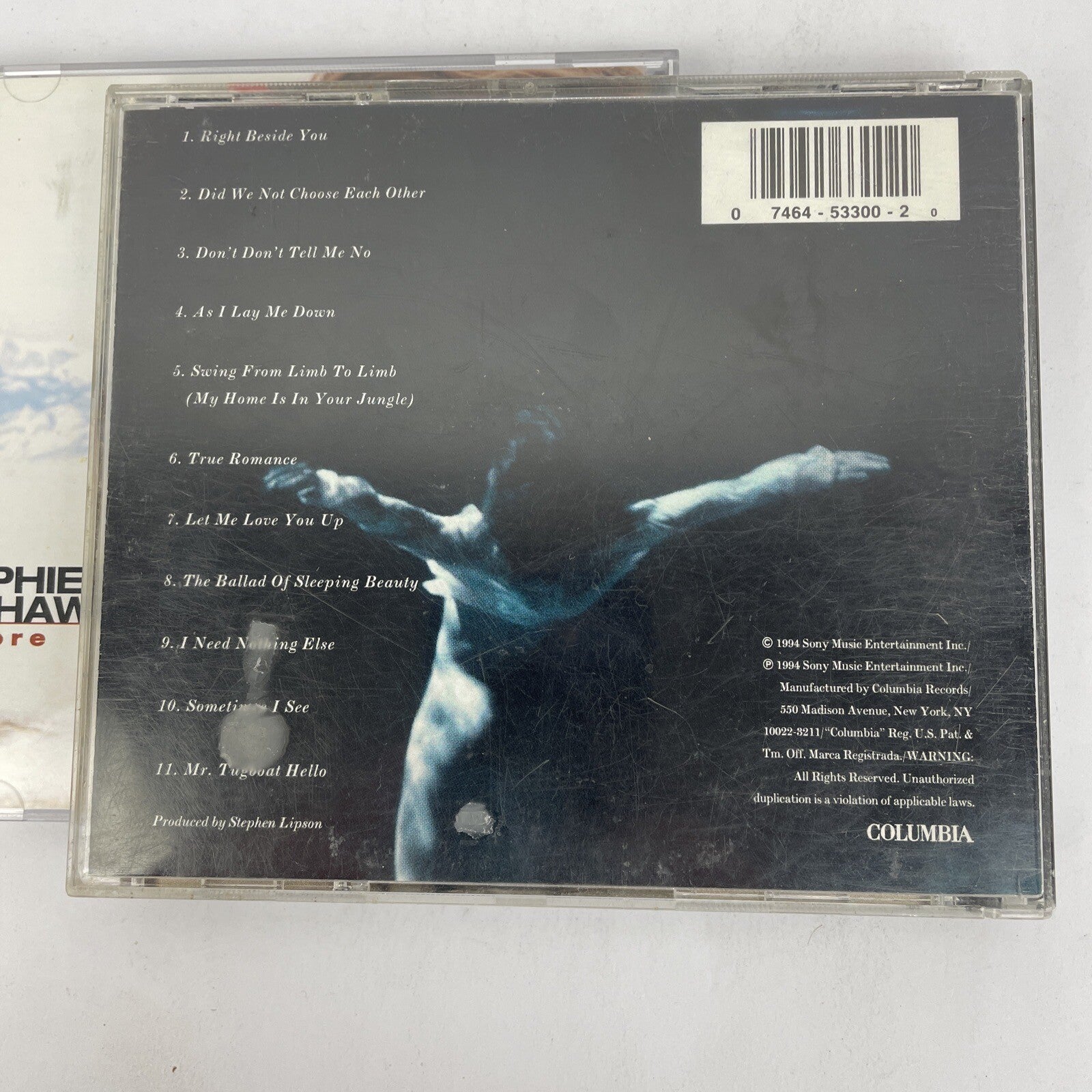 2 x Sophie B. Hawkins - Timbre 1999 Sony - WHALER 1994 Sony - Digital Audio CD