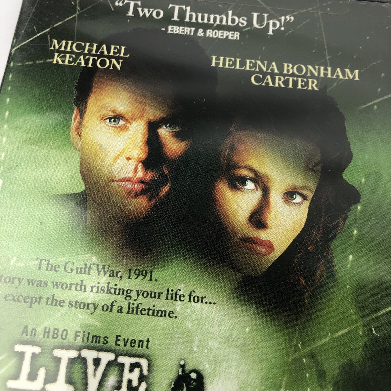 Live From Baghdad (DVD, w/Insert) Michael Keaton & Helena Bonham Carter