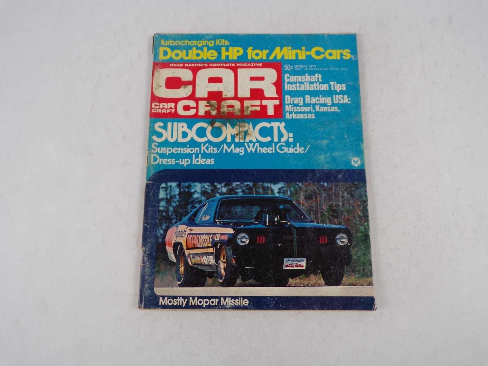 March 1973 Car Craft Subcompacts: Double HP For Mini-Cars Turbocharging Kits: