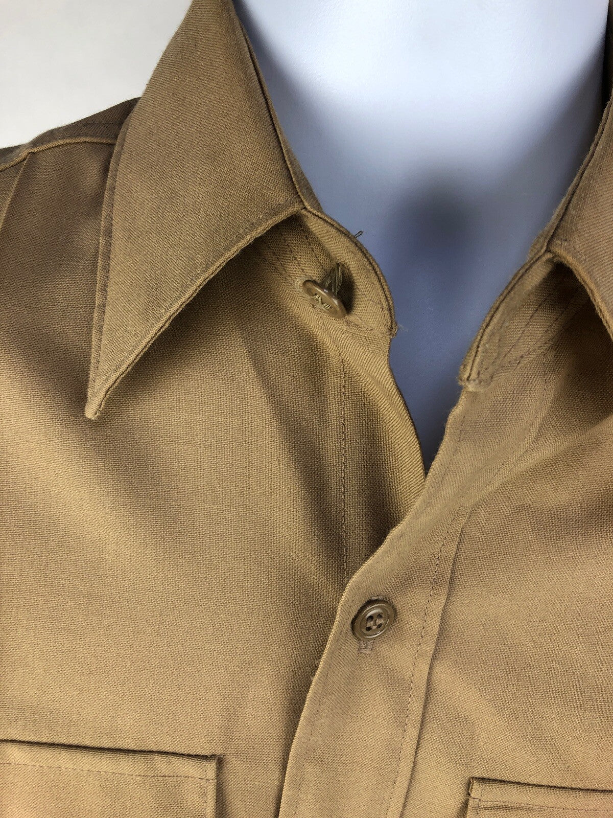 Defense Logistics Agency Valor Collection Mens Shirt 15x33 Long Sleeve Marines